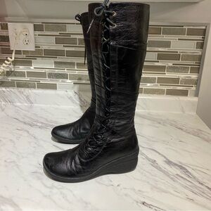 Miz Mooz‎ October leather boots black size 36